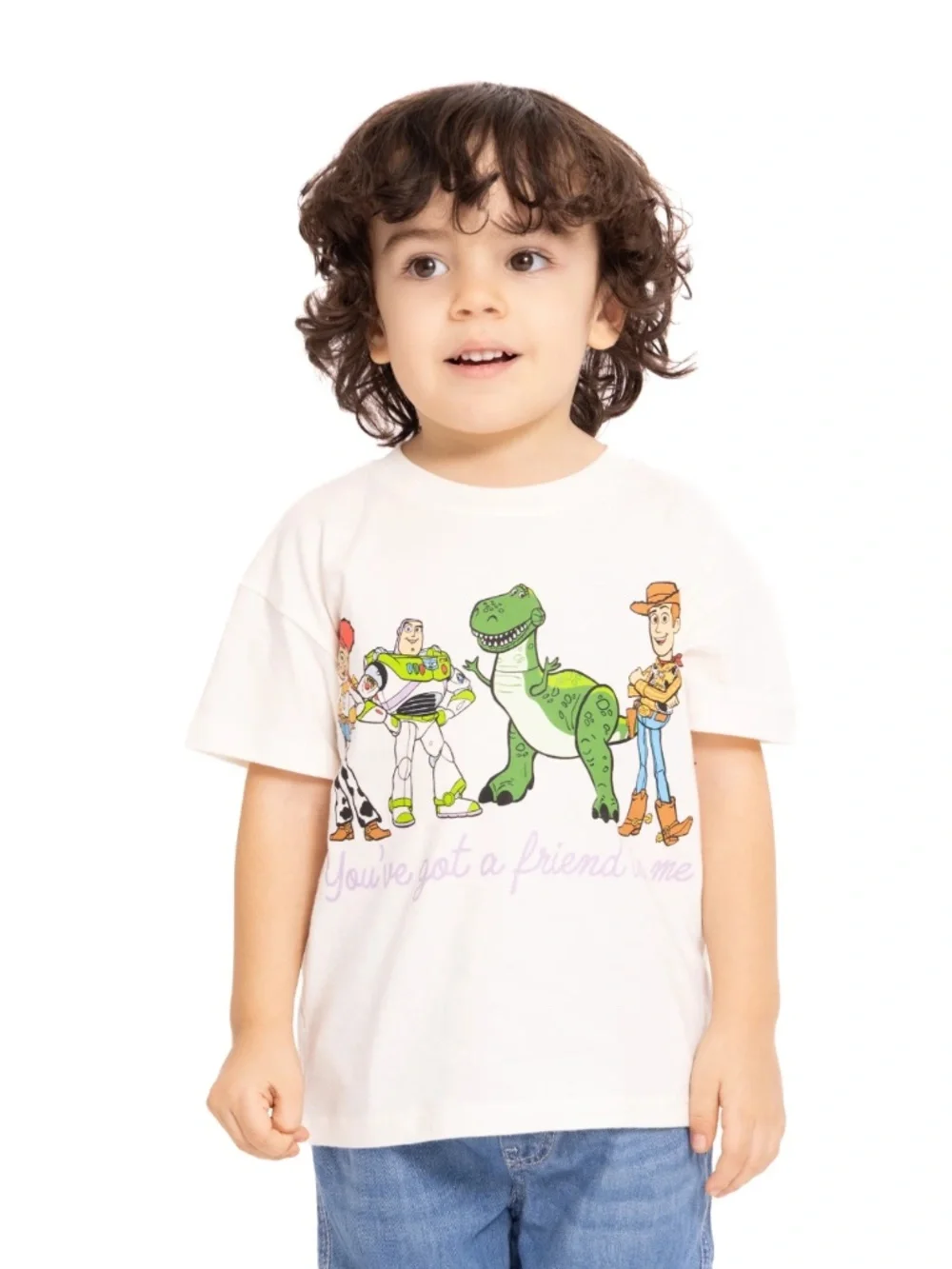 Toy Story Unisex Ivory Tee Shirt Size 5T NWT